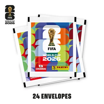 Copa Do Mundo 2026 - Kit Com 24 Envelopes de Figurinhas - Fifa World Cup 2026™?