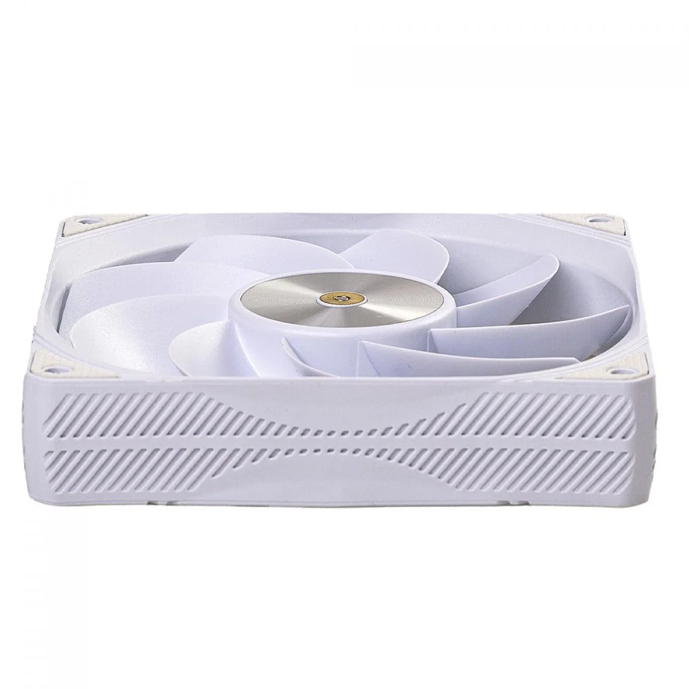 Imagem 2 de 5 do produto Cooler Para Gabinete Round5 Siroco Reverse White, 120mm, Pwm, Branco, R5-siroco-rv-w-2216