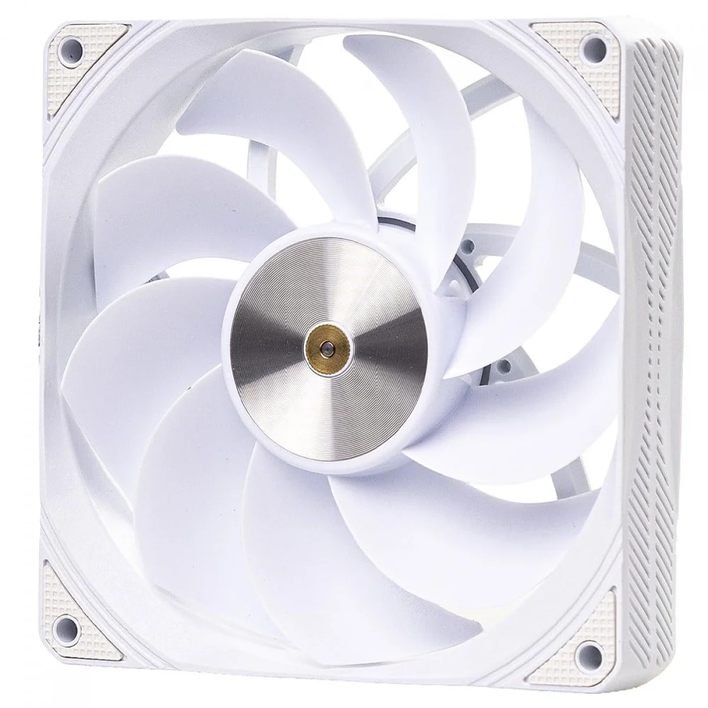 Imagem 3 de 5 do produto Cooler Para Gabinete Round5 Siroco Reverse White, 120mm, Pwm, Branco, R5-siroco-rv-w-2216