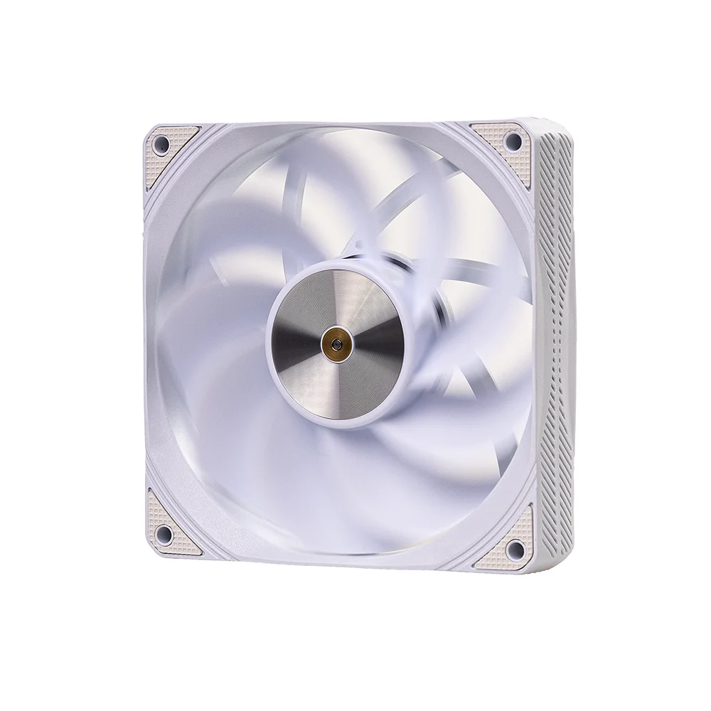 Imagem 4 de 5 do produto Cooler Para Gabinete Round5 Siroco Reverse White, 120mm, Pwm, Branco, R5-siroco-rv-w-2216