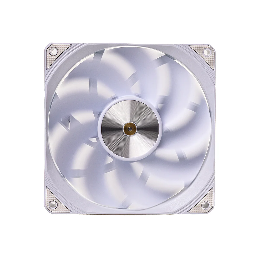 Imagem 5 de 5 do produto Cooler Para Gabinete Round5 Siroco Reverse White, 120mm, Pwm, Branco, R5-siroco-rv-w-2216