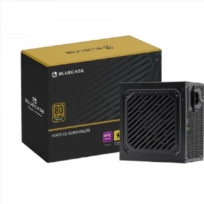 Fonte Atx 650w Bluecase RGB650w 80 Plus Bronze Preto