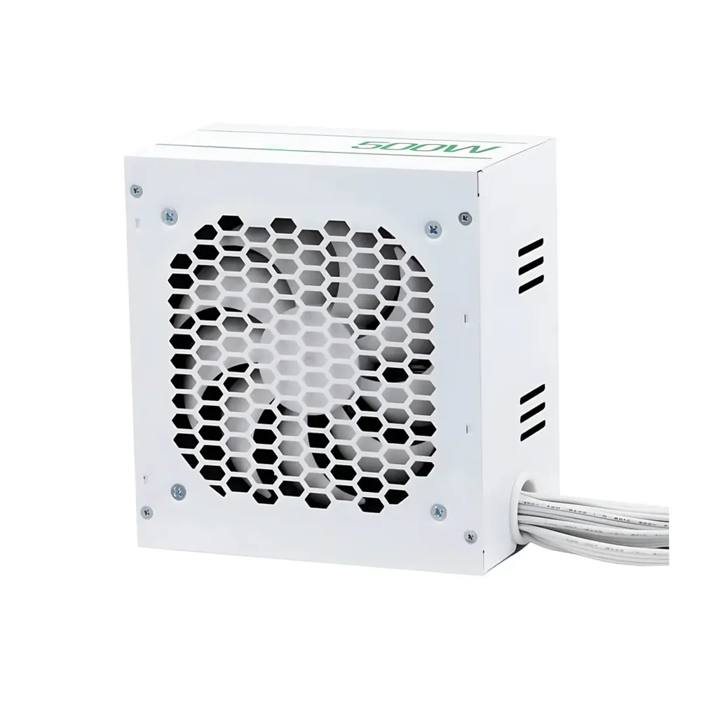 Imagem 2 de 5 do produto Fonte Atx 500w Bluecase Blu800-atps Bivolt Auto Branco