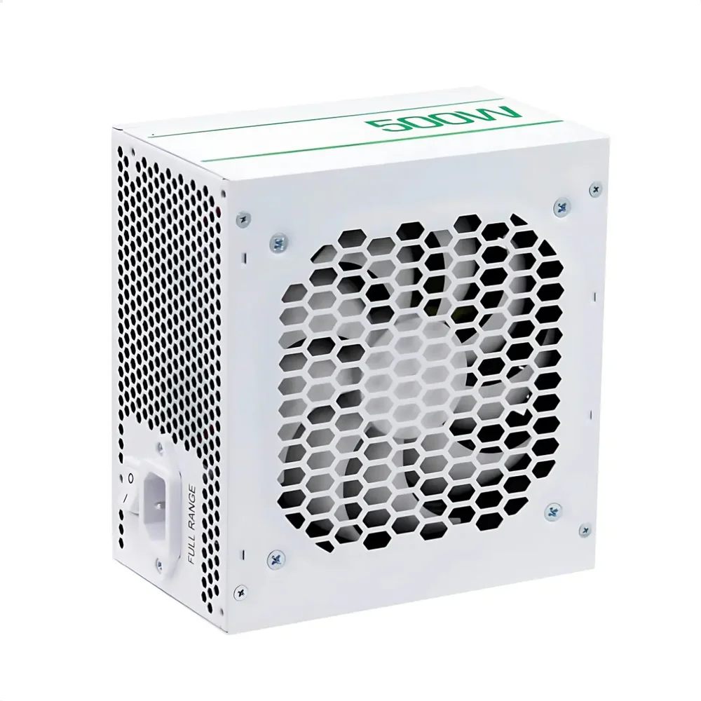 Imagem 5 de 5 do produto Fonte Atx 500w Bluecase Blu800-atps Bivolt Auto Branco