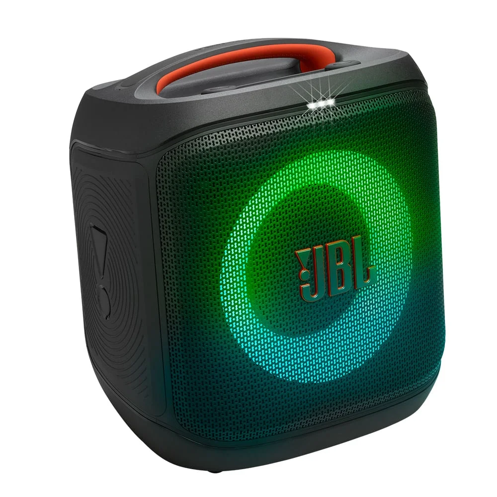 Caixa De Som Bluetooth Jbl Partybox Encore Essential 2 Preto, Bateria De Até 15h À Prova D'água Ipx4 Bivolt