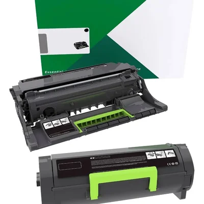 Kit Lexmark Toner 56fbh00 + Fotocondutor 56f0z00 Mx321 Ms321 Mx421 Mx622 - Linha Impacta Premium Black