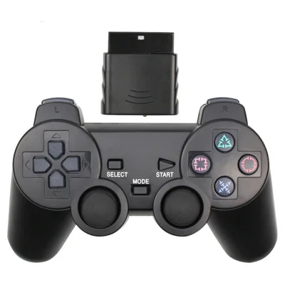 Controle Ps2 Joystick Sem Fio Analógico Plug And Play