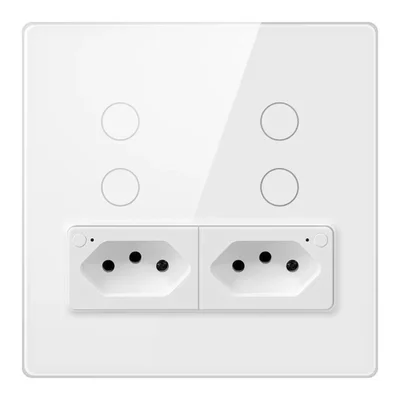 Tomada Inteligente Wi-fi Controle Por Voz Bivolt 16a 3500w It Blue Sc-4905