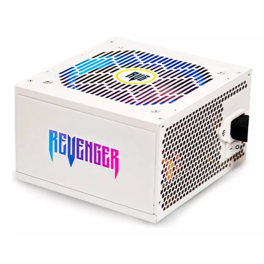 Fonte Atx 550w 80 Plus Bronze Pfc Ativo LED RGB Fo-max04RGB