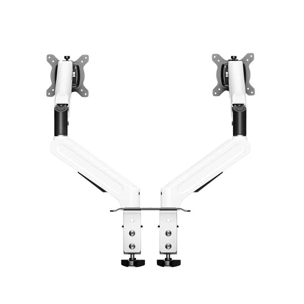 Imagem 2 de 4 do produto Suporte Duplo Para Monitor 14" A 32" Vesa 75x75 100x100 Alumínio Le-3652