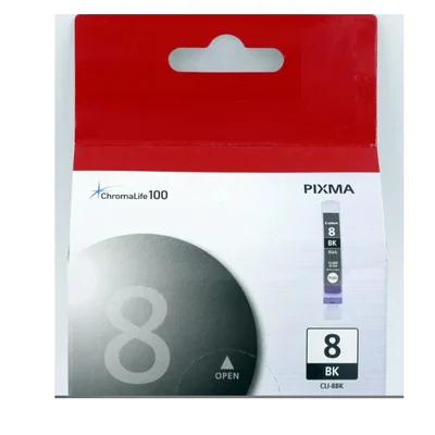 Cartucho Canon 8 Cli-8bk Preto Lacrado 13ml