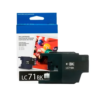 Cartucho Lc71bk Lc 71bk Black Mfcj430w 300k