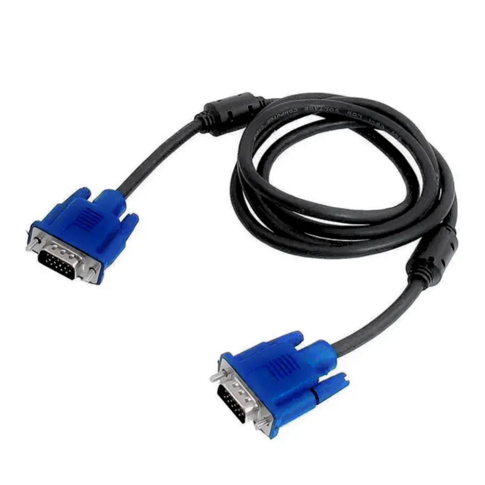 Imagem 2 de 4 do produto Cabo Vga/vga Conexão De Vídeo Para PC E Tela 1,8 M