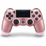 Controle Sem Fio Compatível Com Play4 Ps4 Playstation 4 / Slim / Pro / PC E Smart Tvs Samsung Cor Rose