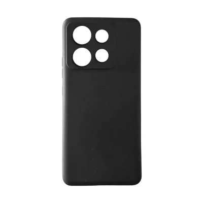 Capa Capinha Case Preta Silicone Aveludada Para Moto G36