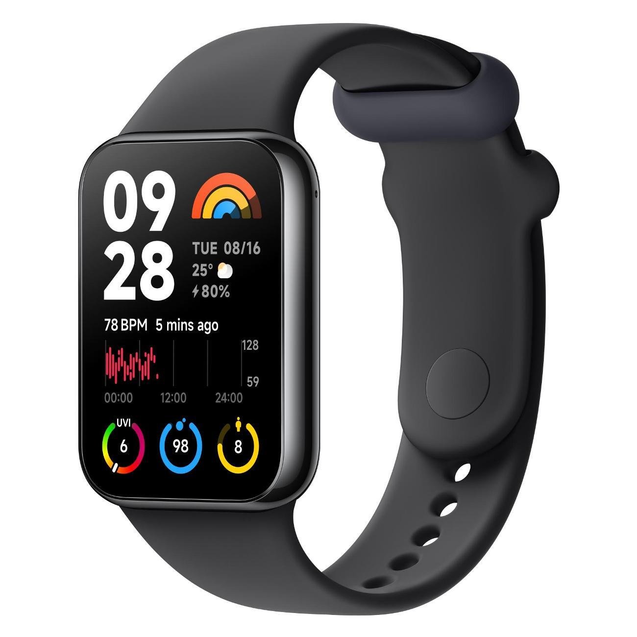 Smartwatch Xiaomi Smart Band 8 Pro - Preto Gps, Integrado Tela AmoLED 1,74", Bluetooth 5.3 - Android / Ios (global)