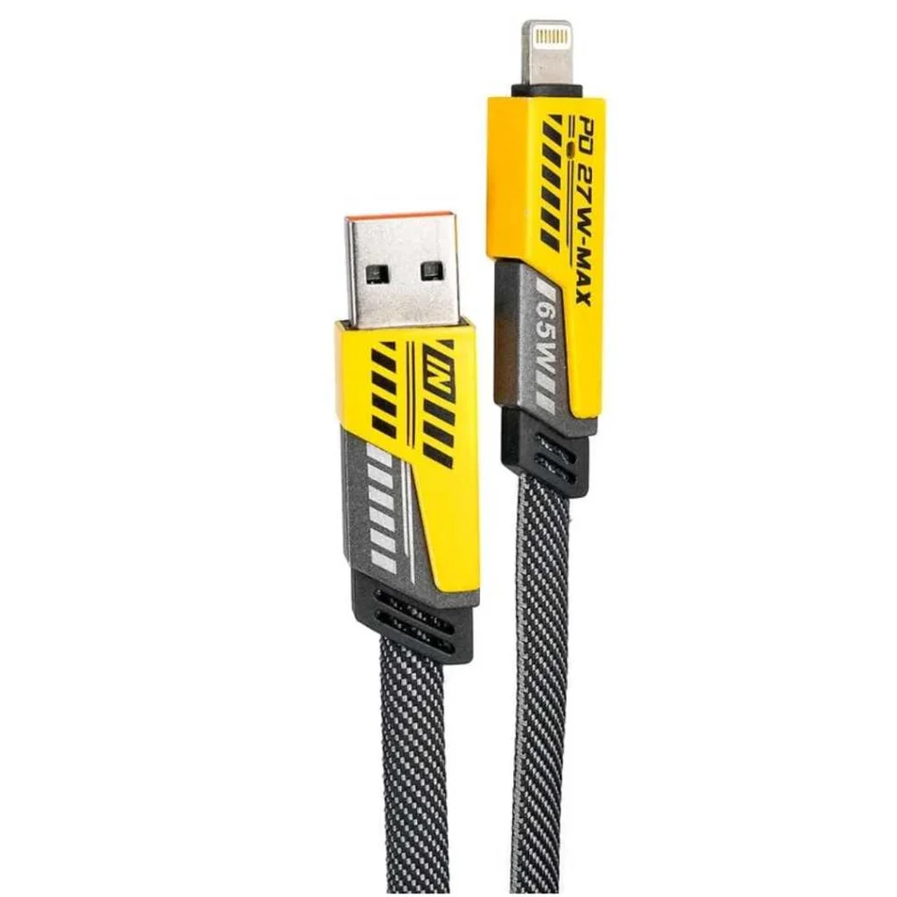 Imagem 3 de 5 do produto Cabo Turbo Resistente 4 Em 1 Para Celular