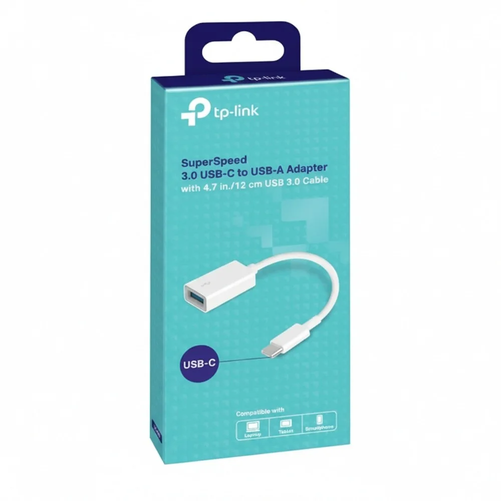 Imagem 2 de 3 do produto Adaptador Tp-link Uc400 Usb-c Para Usb-a - Branco