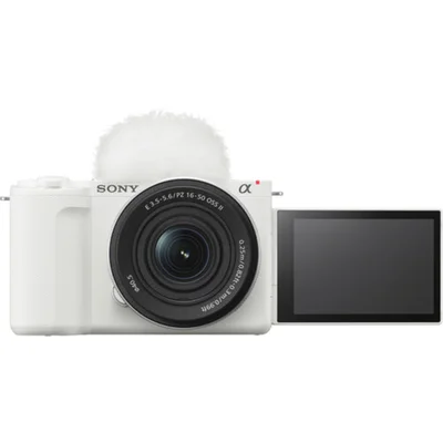 Câmera Sony Zv-e10 Ii Mirrorless Kit Com Lente 16-50mm (branca)