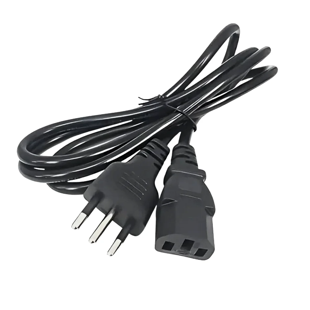 Imagem 2 de 4 do produto Cabo De Força Tripolar Atx / C13de 1,2m