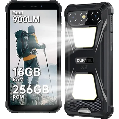 Smartphone Oukitel G5 Dual Sim 256gb 16gb Ram 6300 Mah Lanterna A Prova Agua