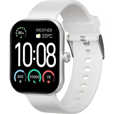 Smartwatch Relógio Haylou S6 2.01" 2025 Prata 5 Ultra Lite Pro