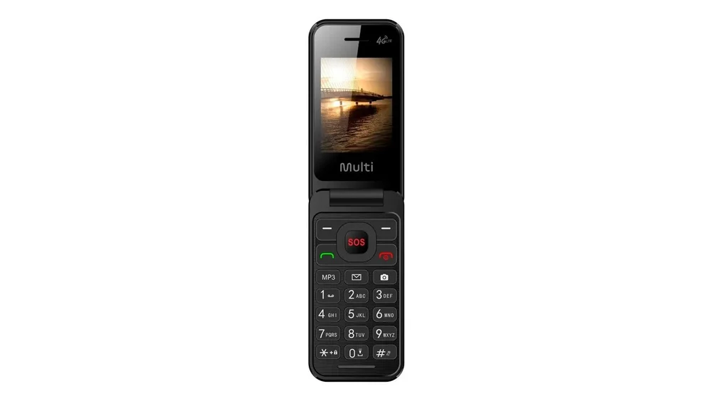 Imagem 2 de 3 do produto Celular Multilaser Flip Vita 4g Dual Chip Fm Mp3 P-9227