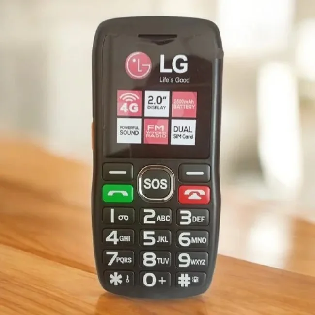 Imagem 3 de 5 do produto Celular 4g Novo Lg G365 Dual Sim Bluetooth Câm. Fm Lanterna