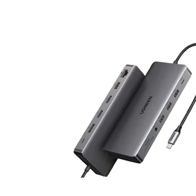 Ugreen Hub 13 Em 1 Usbc 10gbps 4k Tripla Tela Pd100w