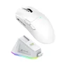 Mouse Gamer Sem Fio Attack Shark X11 RGB Branco