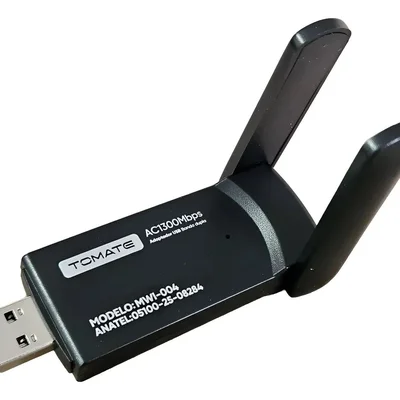 Adaptador Wifi Usb Com Banda Dupla 2.4g/5g Tomate Mwi-004