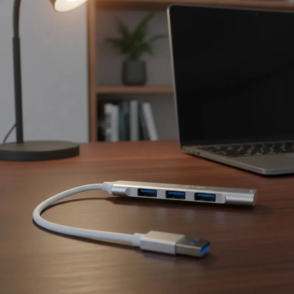 Imagem 2 de 4 do produto Hub Usb 4 Portas Tomate Mst-012 Usb 2.0 Alta Velocidade Extensor Usb