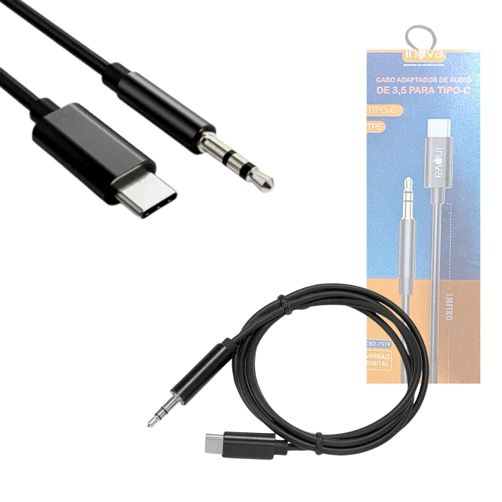 Imagem 4 de 4 do produto Adaptador Fone P2 Para Usb-c Inova