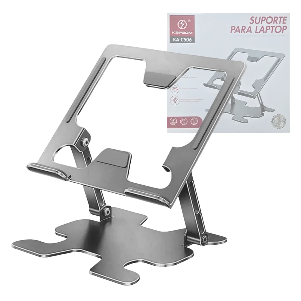 Suporte De Mesa Articulado Para Notebook Laptop Kapbom Ka-c506