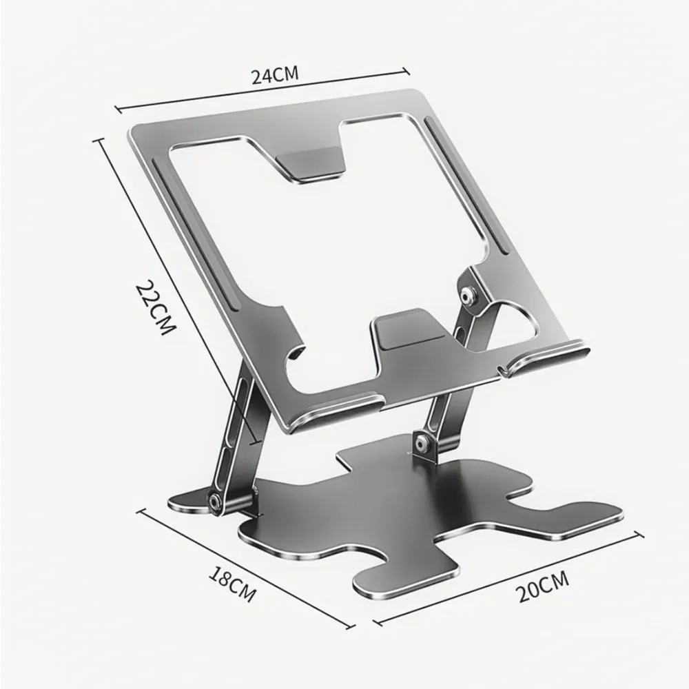 Imagem 2 de 5 do produto Suporte De Mesa Articulado Para Notebook Laptop Kapbom Ka-c506
