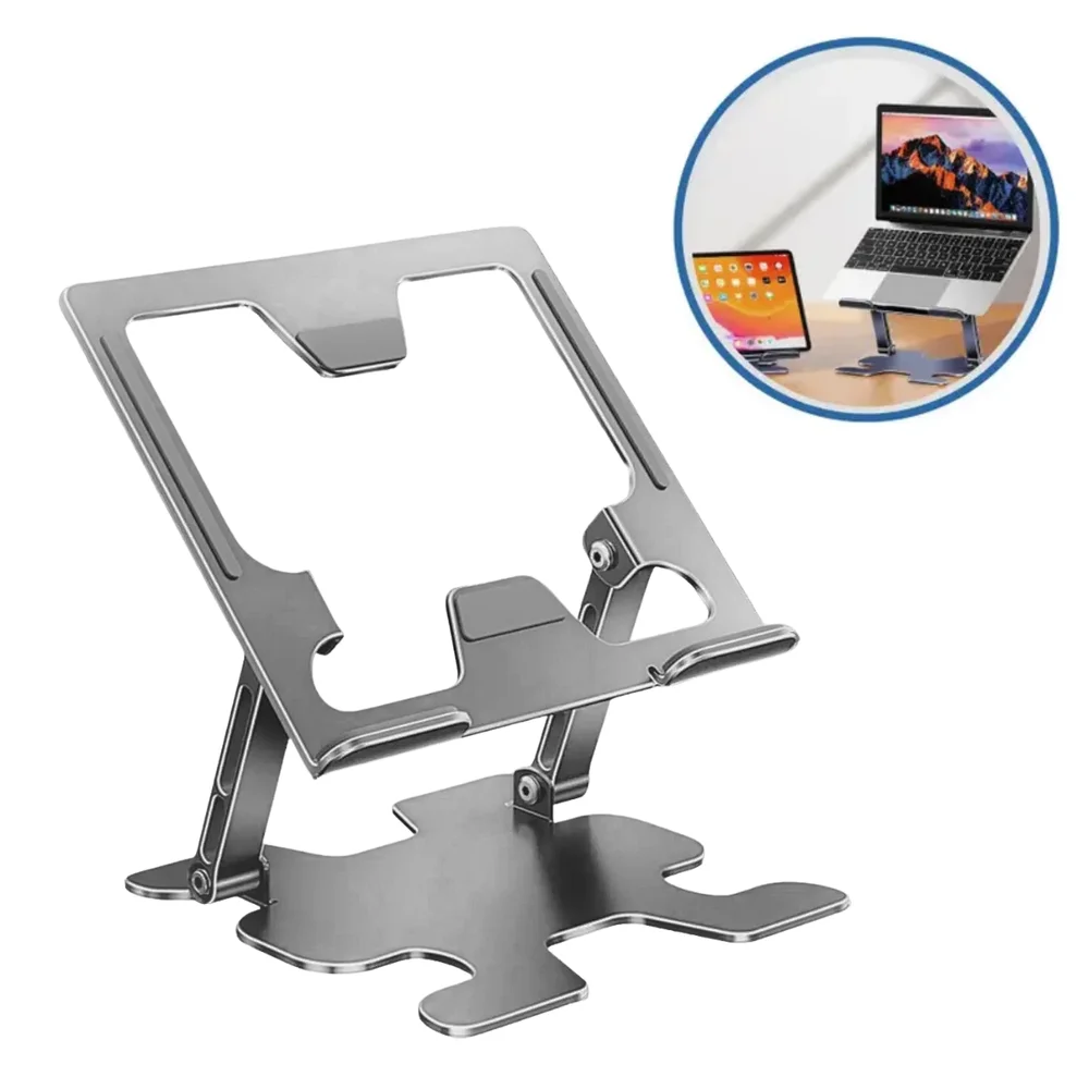 Imagem 3 de 5 do produto Suporte De Mesa Articulado Para Notebook Laptop Kapbom Ka-c506