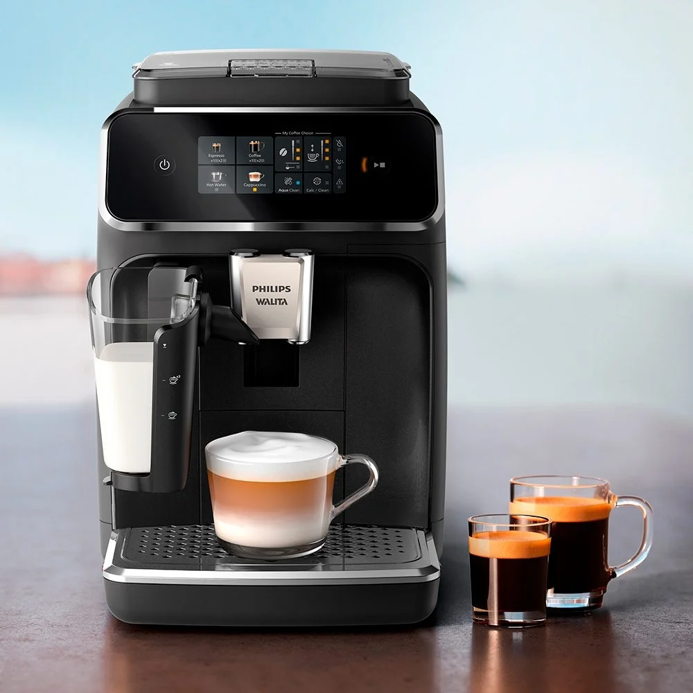 Imagem 2 de 5 do produto Cafeteira Philips Walita Espresso Superautomática Lattego Série 2300 Cinza E Preto - Ep2330 220