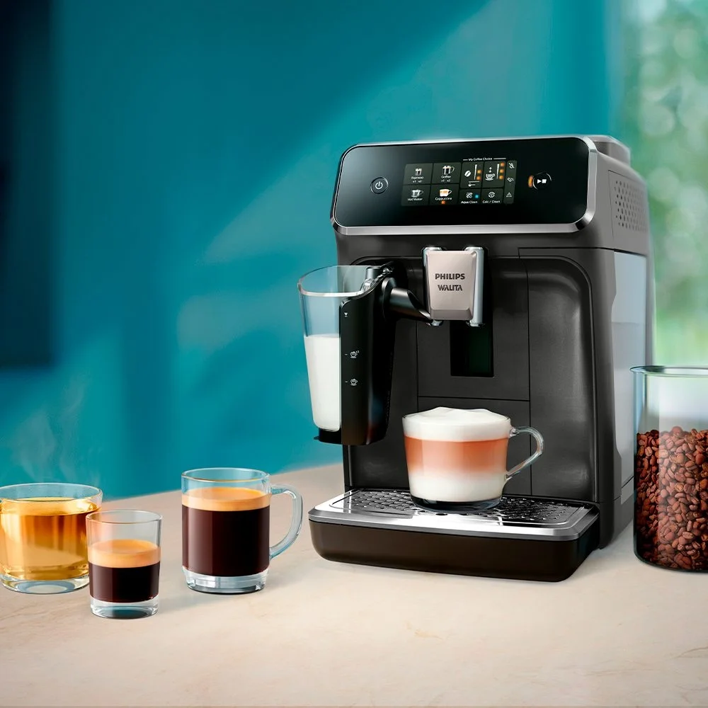 Imagem 3 de 5 do produto Cafeteira Philips Walita Espresso Superautomática Lattego Série 2300 Cinza E Preto - Ep2330 220