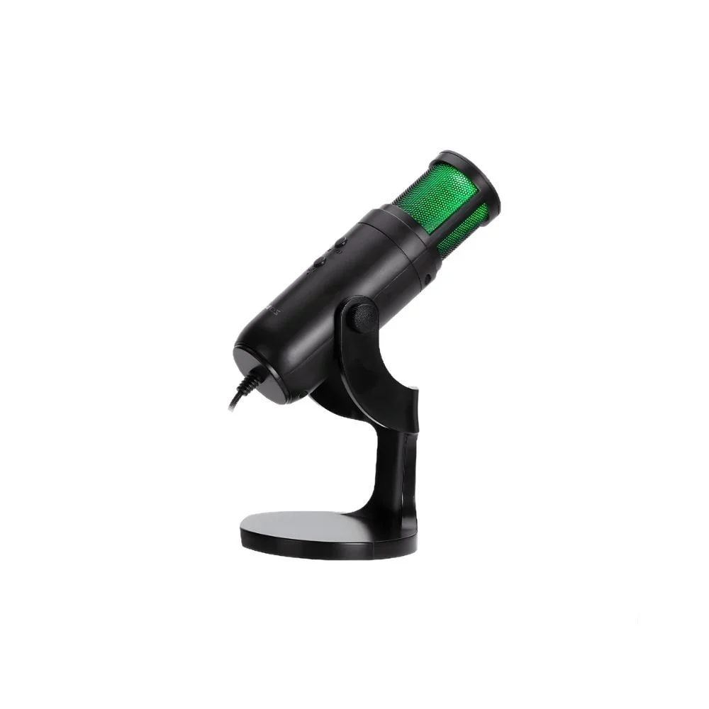 Imagem 3 de 5 do produto Microfone Gamer Condensador Usb 2m PCyes Hylia RGB MghyRGB - Único Único