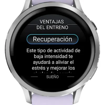 Garmin Venu 4 Smartwatch Gps AmoLED 41mm Caixa Relógio Prata Pulseira Lavanda