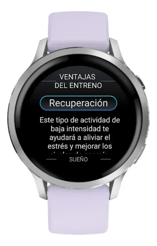 Garmin Venu 4 Smartwatch Gps AmoLED 41mm Caixa Relógio Prata Pulseira Lavanda