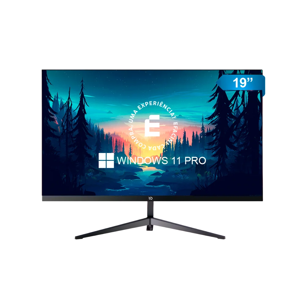 Imagem 2 de 5 do produto PC Computador Completo Efacini Intel Core i7 2ª Gen 8GB WINDOWS 11 Pro SSD 1TB