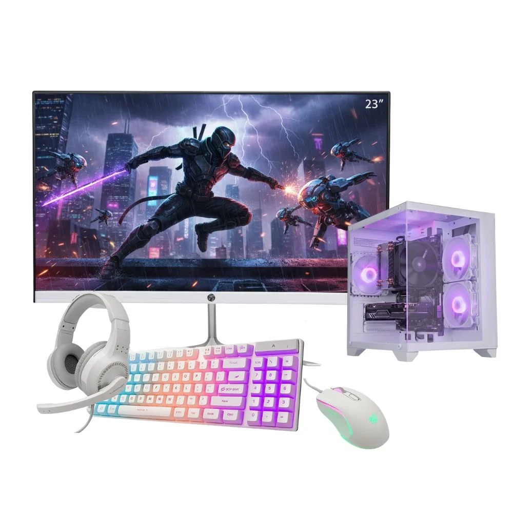 PC Gamer Completo P/ Gta Rp - Intel Core i7 16gb 480GB SSD Rx 560 4gb Monitor 23 C/ Wifi Gabinete Aquario RGB