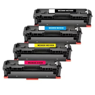Kit Toner 230x W2150xc W2300x 210x 220x 230x Para 4203 E 4303 Rende 7.500 E 5.500 Páginas 4 Cores