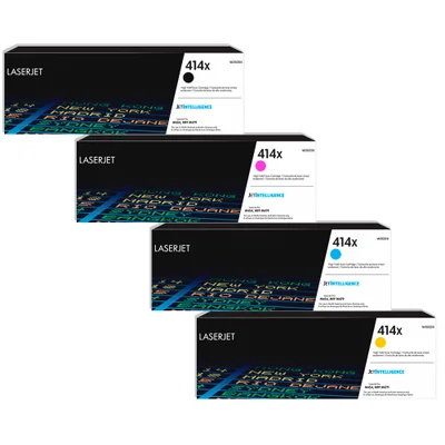 Kit Toner 414x W2020 W2021 W2022 W2023 Para M454dw M479fdw 7500/6000 Páginas