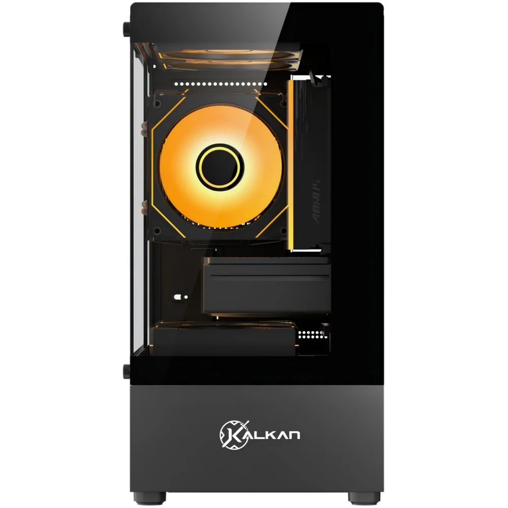 Imagem 4 de 5 do produto Gabinete Gamer Kalkan Hakon S/fan S/fonte Micro-atx Vidro Temperado Duplo Usb 3.0 Panorâmico - Klk00080