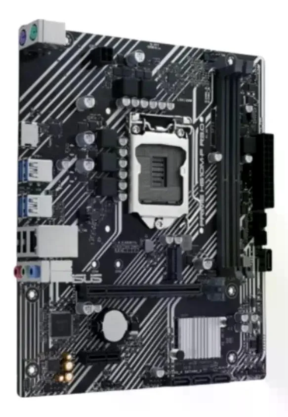 Placa Mãe Asus Prime H510m-f Intel LGA  1200 Ddr4 Micro Atx Preto 8