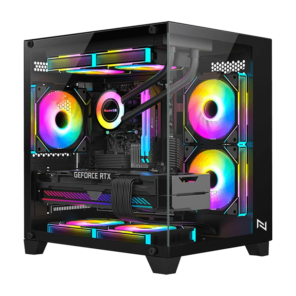 PC Gamer Intel i5 12400f, 16gb 3200mhz, (RTX 5060 8GB), H610, SSD 480GB, 600w 80 Plus, 3 Fans RGB, Balão.info - Nli90295