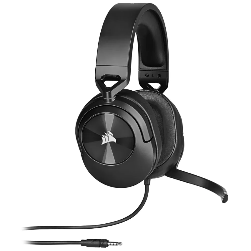 Headset Corsair Hs55 Stereo Drivers De 50mm Carbon Ca-9011260-na Headset Corsair Hs55 Stereo Drivers De 50mm Carbon Ca-9011260-na