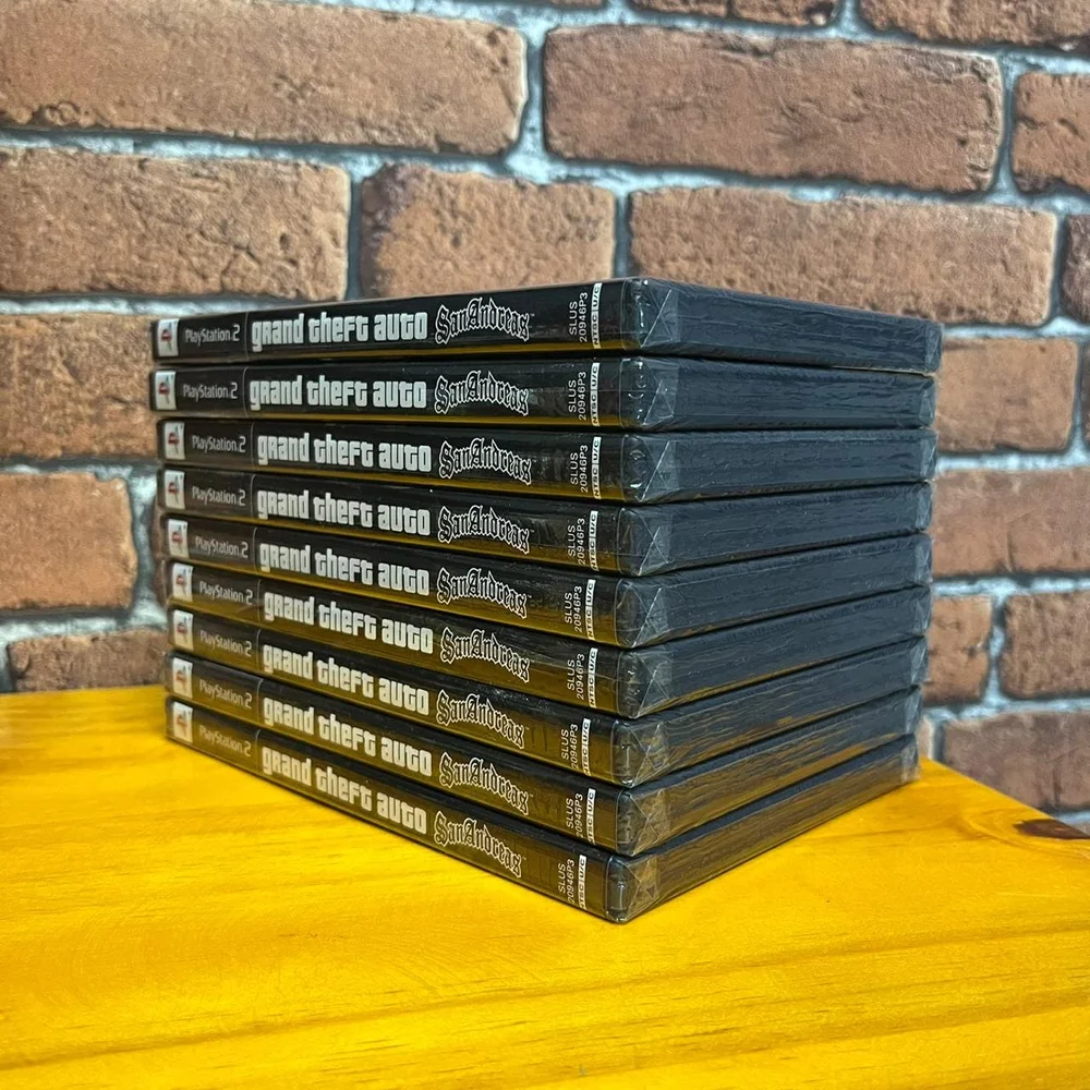 Jogo Gta San Andreas Ps2 Físico   (lacrado)